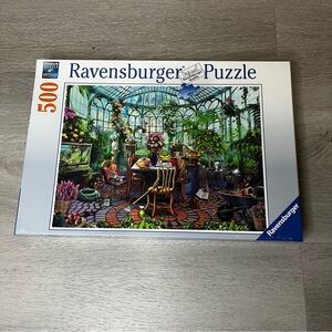 Ravensburger IN THE GREENHOUSE Jigsaw Puzzle 500 pieces Brand New in Sealed Box